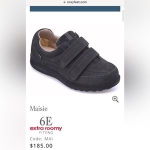 Cosyfeet 6E Width Sneakers, Maisie Cosytex Material Special